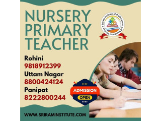 Best nursery teacher training course in Rohini