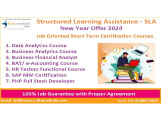 Business Analytics Training Course, [100% Placement, Learn New Skill of '24] Offer, Free Python and Tableau Course, Microsoft Certification Institute,