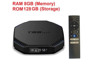 T95 Plus AHD-1044 8GB RAM/128GB ROM Android 11 TV Gaming Box