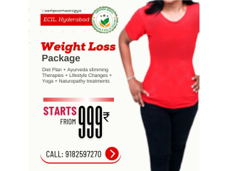 Weight Loss packages starts from Rs999,