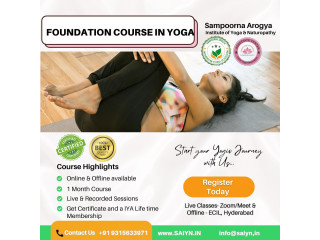 Embark on your yogic journey with our Youndation Course in Yoga!