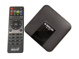 SOLID 1002 H.265 Amlogic S905W Android TV 4K Box with FREE 1 YEAR OTT SUBSCRIPTION