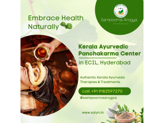 Ayurveda and panchakarma center now in ECIL, Hyderabad.