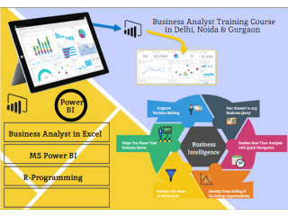 Best Business Analyst Certification Course in Delhi, Special Offer till Aug'23, Free R, Python & Alteryx Training