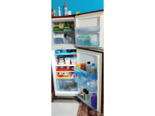 Refrigerator-Samsung Floral Cherry Red Floral -Double Door-Very Fine Working for Immediately for Sale