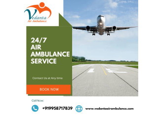 Pick Vedanta Air Ambulance in Patna with Impressive Medical Care